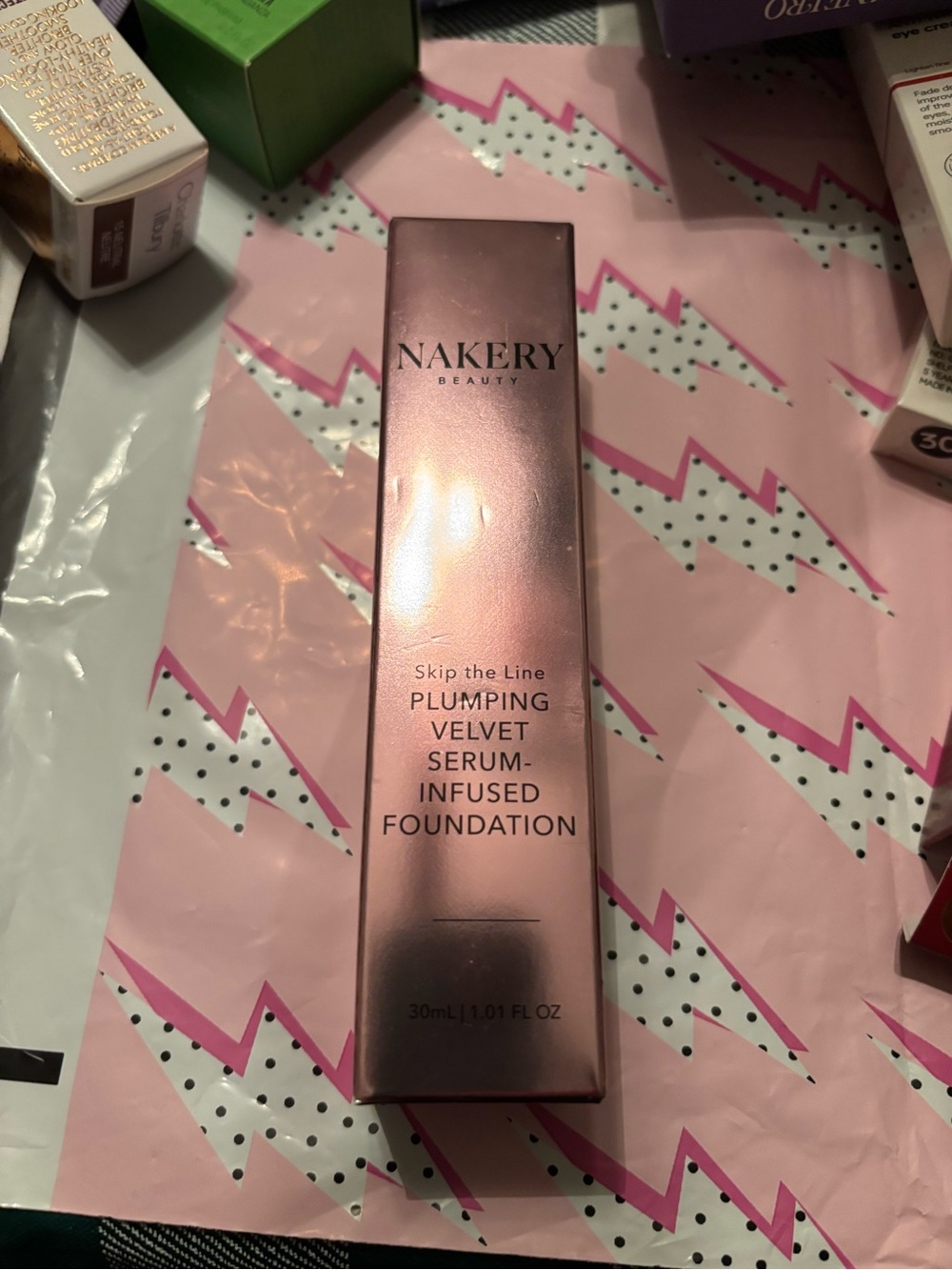 Nakery Beauty Plumping Velvet Serum-Infused Foundation — Medium